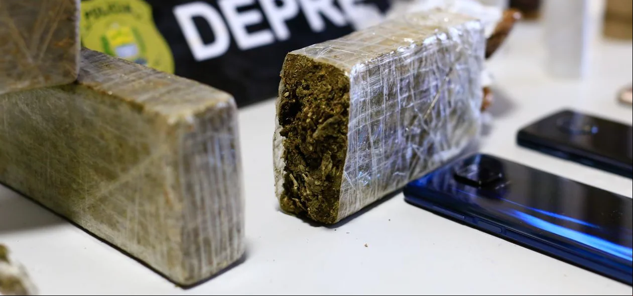 Droga foi apreendida durante operação em Teresina