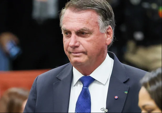 Ex-presidente Jair Bolsonaro no STF