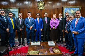 Encontro de parlamentares piauienses com Alcolumbre