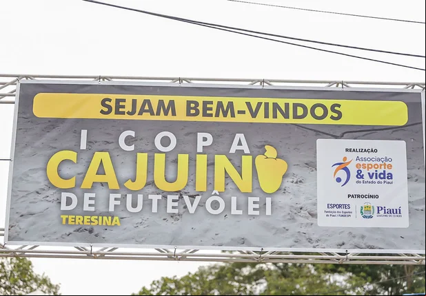 Primeira copa cajuina de futevôlei