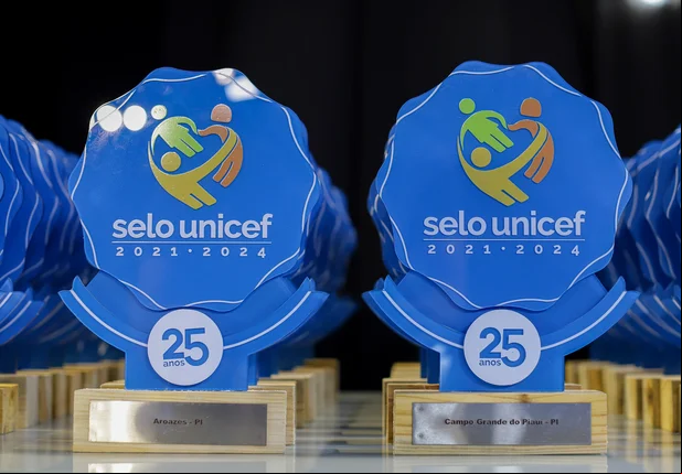 Solenidade de premiação de municípios piauienses pelo Unicef